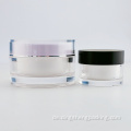 50g leeres Plastik-Acrylglas rundes Augencreme-Jarkosmetisches Gesichtscreme-Glas